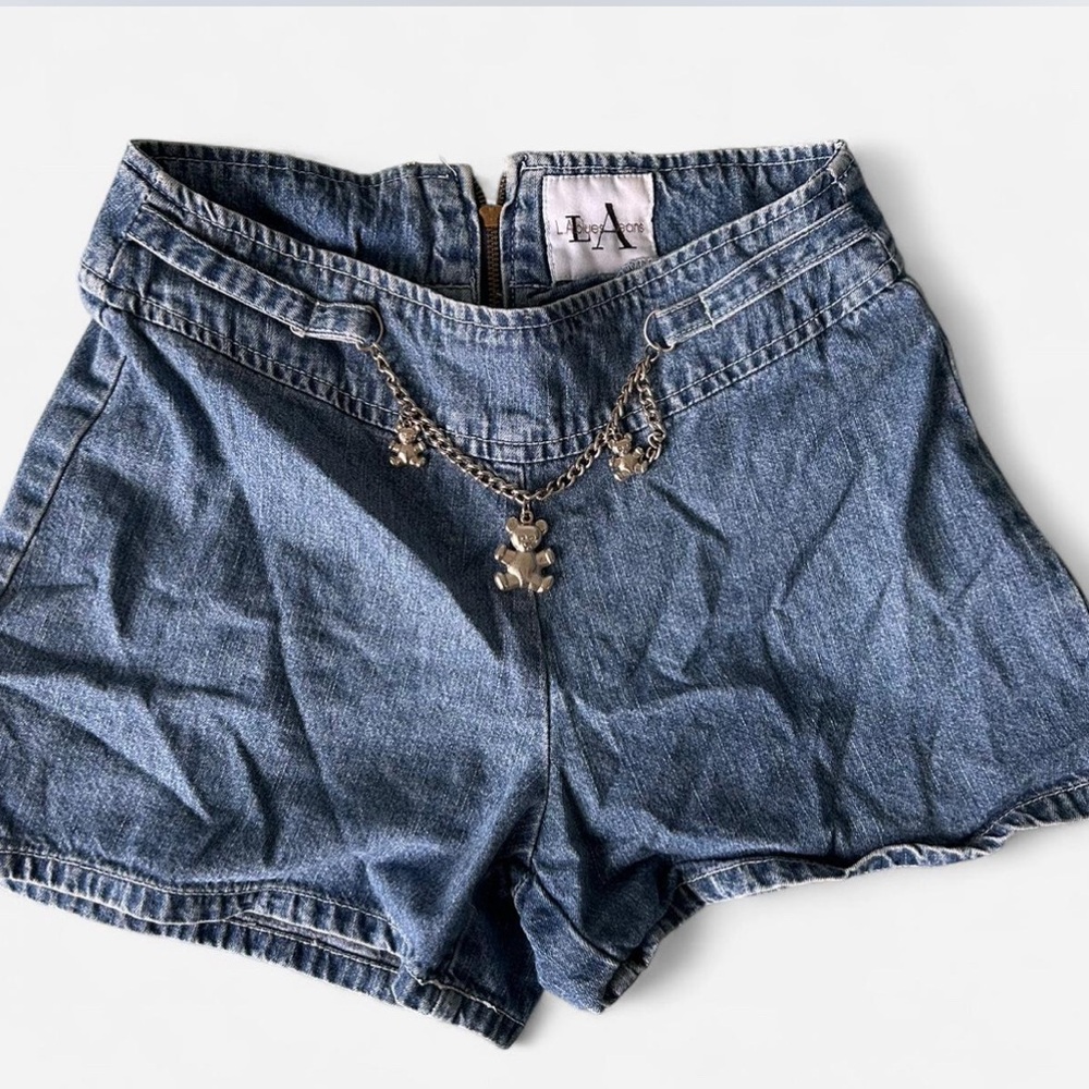 L.A. Blues Blue Jean Shorts Classic Summer Style
